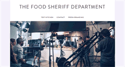 Desktop Screenshot of food-sheriff.com