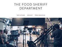 Tablet Screenshot of food-sheriff.com